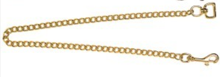 FINE LEAD CHAIN BRASS PLATED