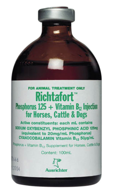 RICHTAFORT PHOS plus B12 100ML - Equine Solutions RICHTAFORT PHOS plus B12 100ML - Equine Solutions