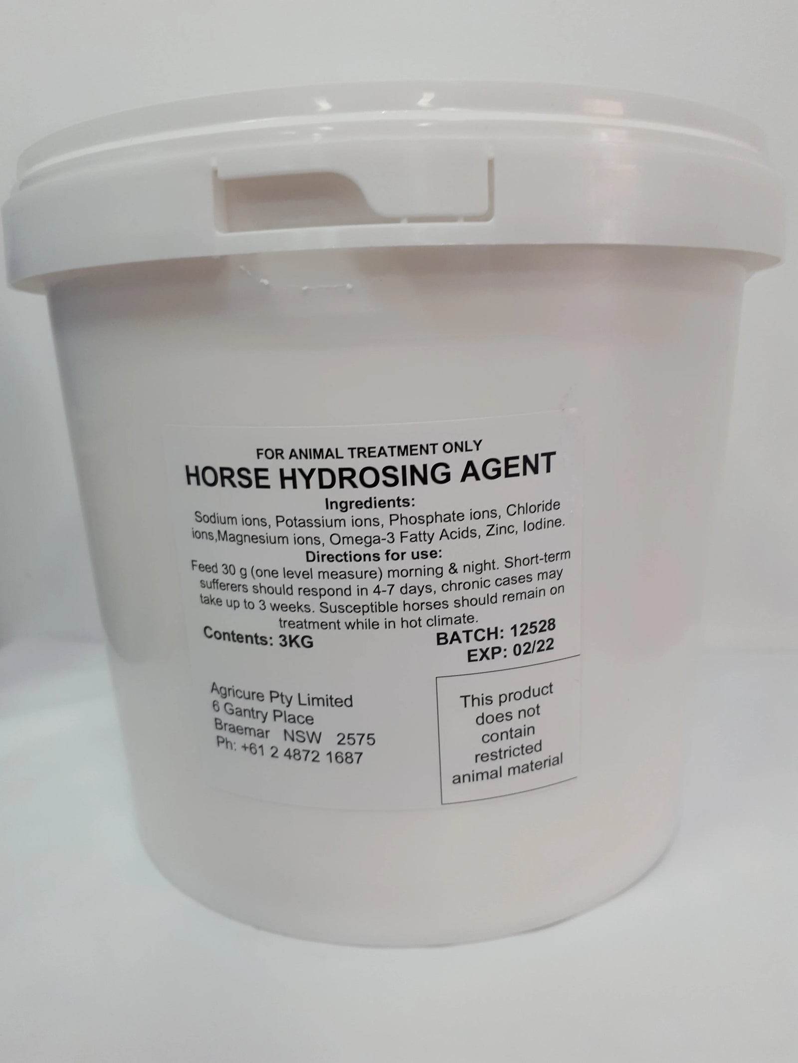 Horse Hydrosing Agent 3kg