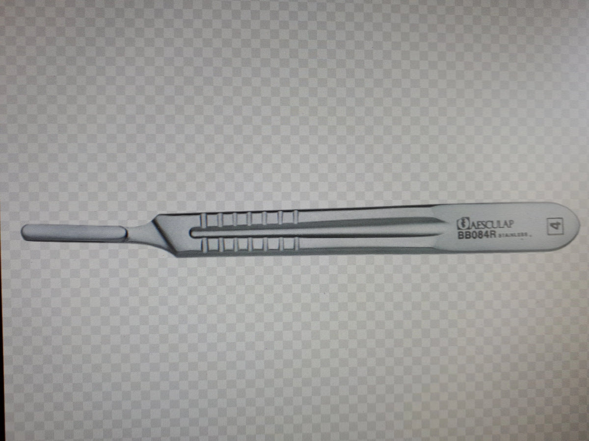 AES SCALPEL HANDLE NO 4 13.5CM