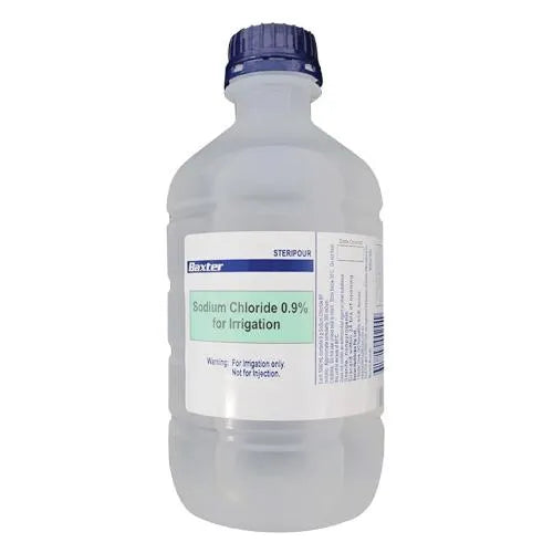 Baxter Saline Irrigation 0.9% 1L