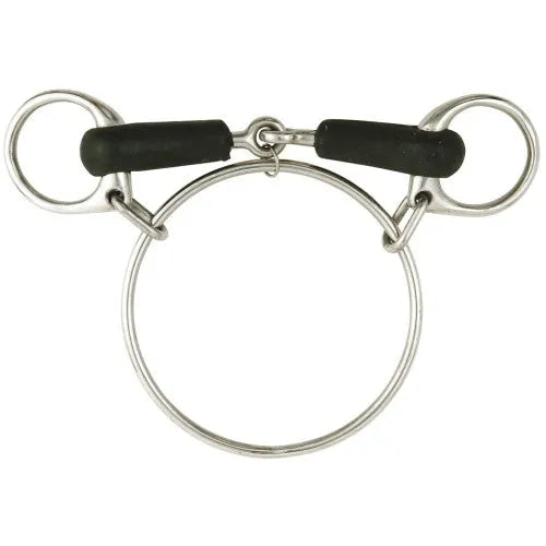 Stc Dexter Ring Racing Bit W/ Rubber Coated Mouth