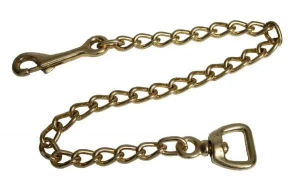 Heavy Lead Chain Brass Plated