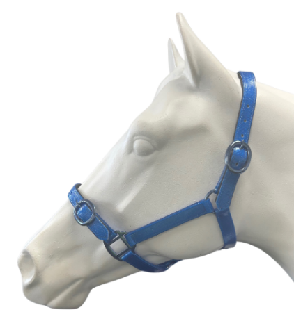 PVC GLITTER HALTER