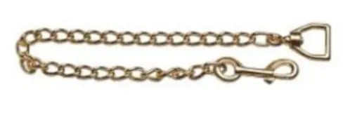 Heavy Lead Chain Brass Plated