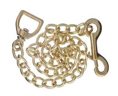 Heavy Lead Chain Brass Plated