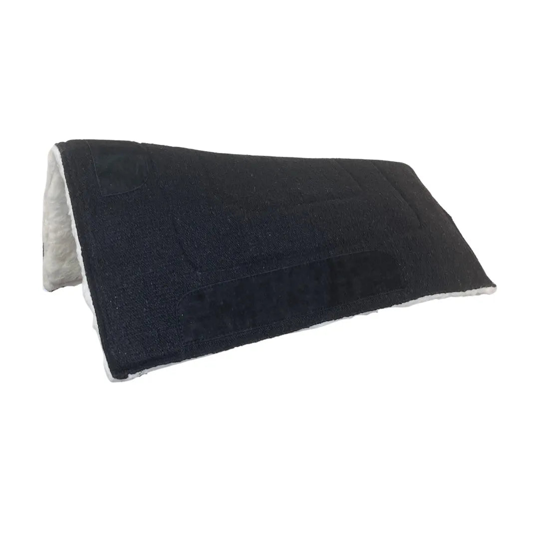 Dallas Saddle Pad with Leather Wear Leathers