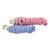 Lead Cotton 8 Foot with 1" Brass Snap Solid Colours