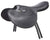 Exercise Saddle Zilco Smooth Black With Quick Release Stirrup Bar