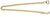 Fine Lead Chain Brass Plated