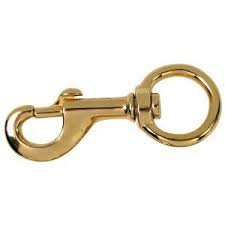 GIANT BRASS SNAP CLIP 1.1/4&quot;/31MM 125MM