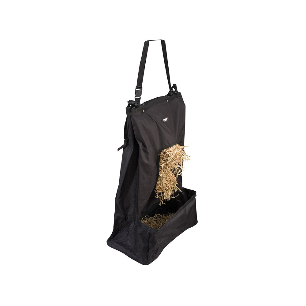 Hay Bag Feeder w/Grain Trough Blue