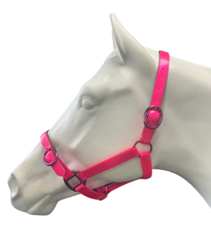 PVC GLITTER HALTER