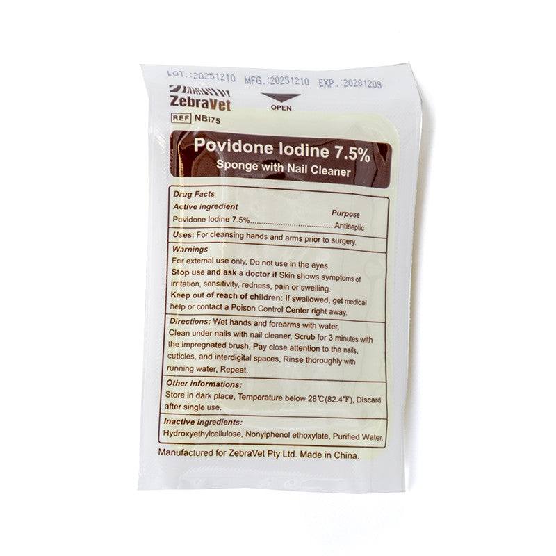 Iodine Surigcal Scrub Brush 7.5%