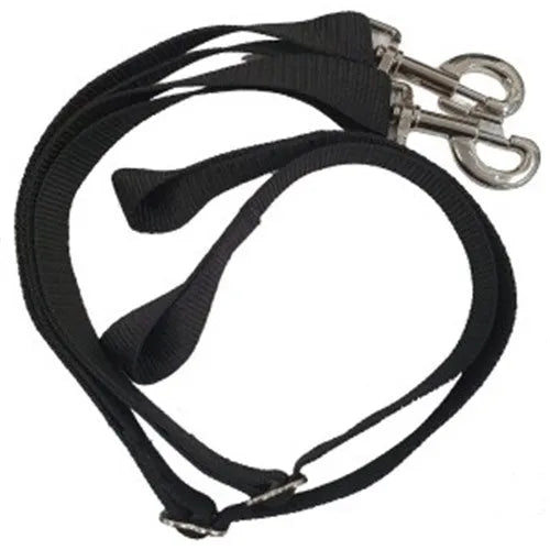 GG Aust Nylon Rug Leg Straps Black
