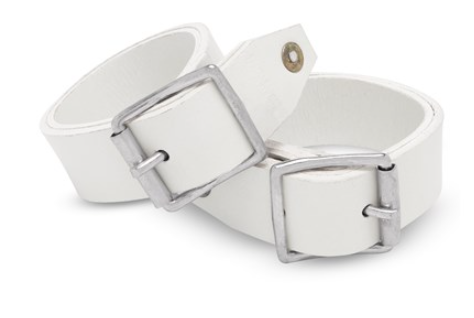 HOBBLE STRAPS ORD RIVER CHROME LEATHER