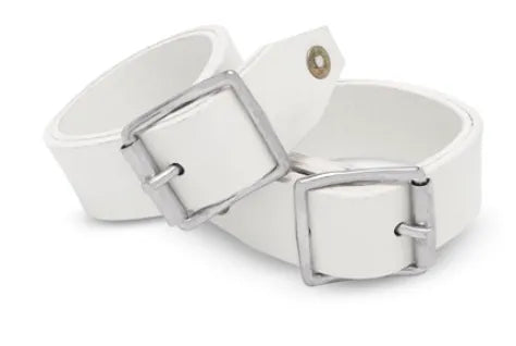 HOBBLE STRAPS ORD RIVER CHROME LEATHER