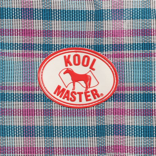 Kool Master PVC Shade Mesh Rug Combo 6.3 Ice Blue and Pink