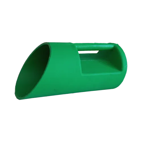 Plastic Feed Scoop 1L Green