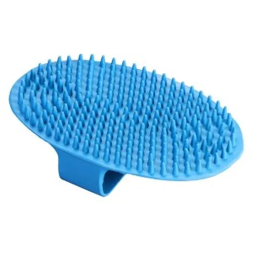 Rubber Massage Curry Comb Oval Shaped