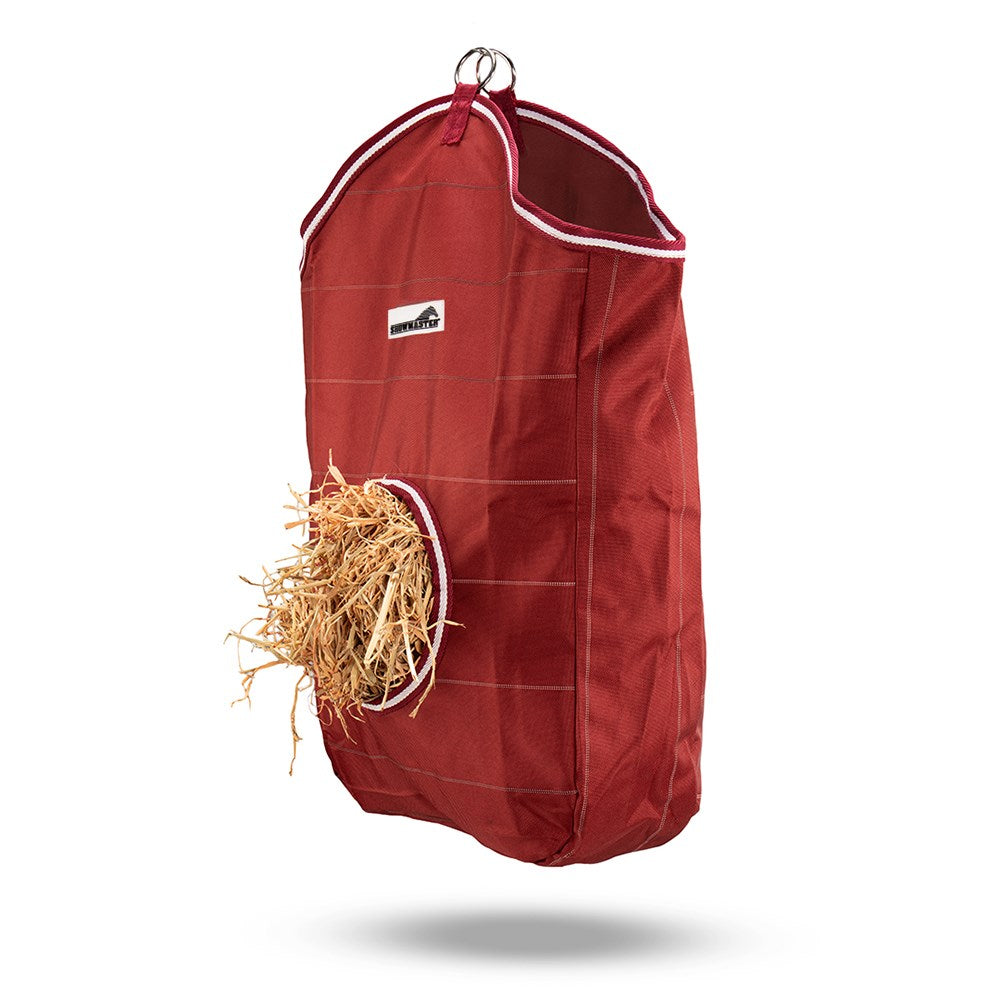 Showmaster Hay Bag Feeder Cherry Hi-Vis