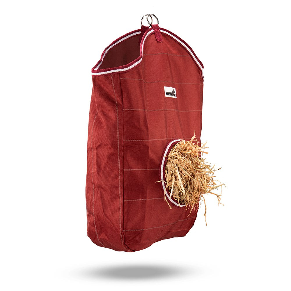 Showmaster Hay Bag Feeder Cherry Hi-Vis