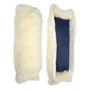 Zilco Shadow Rose Roll Wool Fleece White