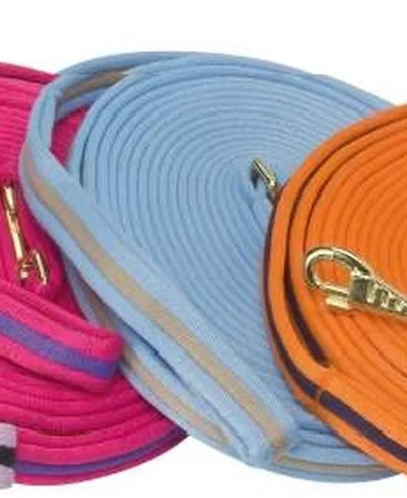 Soft Tubular Web Lunge Lead 8M