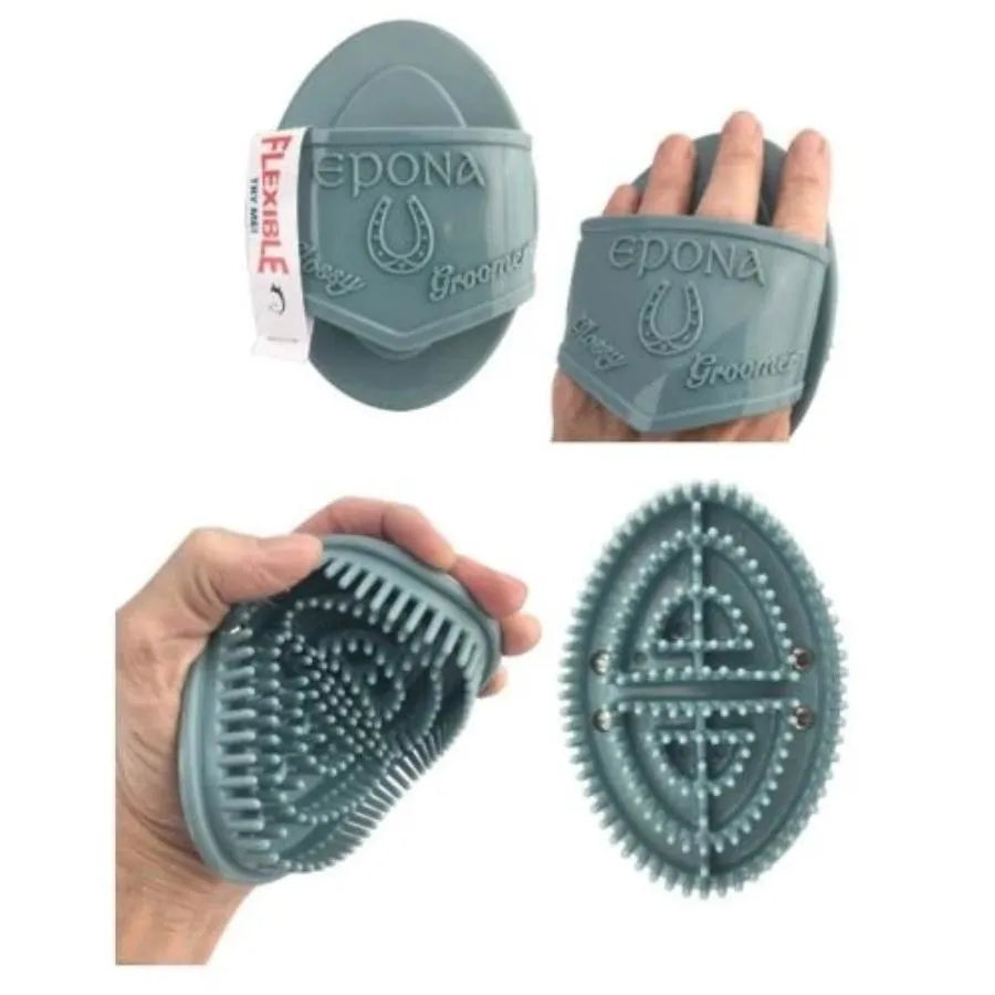 Epona Curry Comb Flexible Glossy Groomer