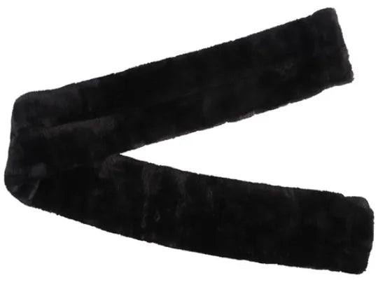 FLEECE GIRTH COVER BLACK