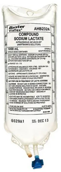 Hartmanns Drip Baxter 1L