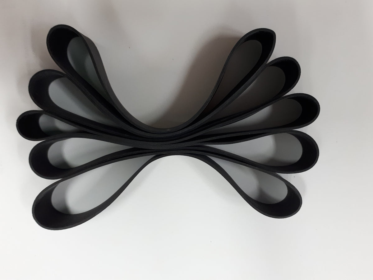 RUBBER HELMET BAND RED