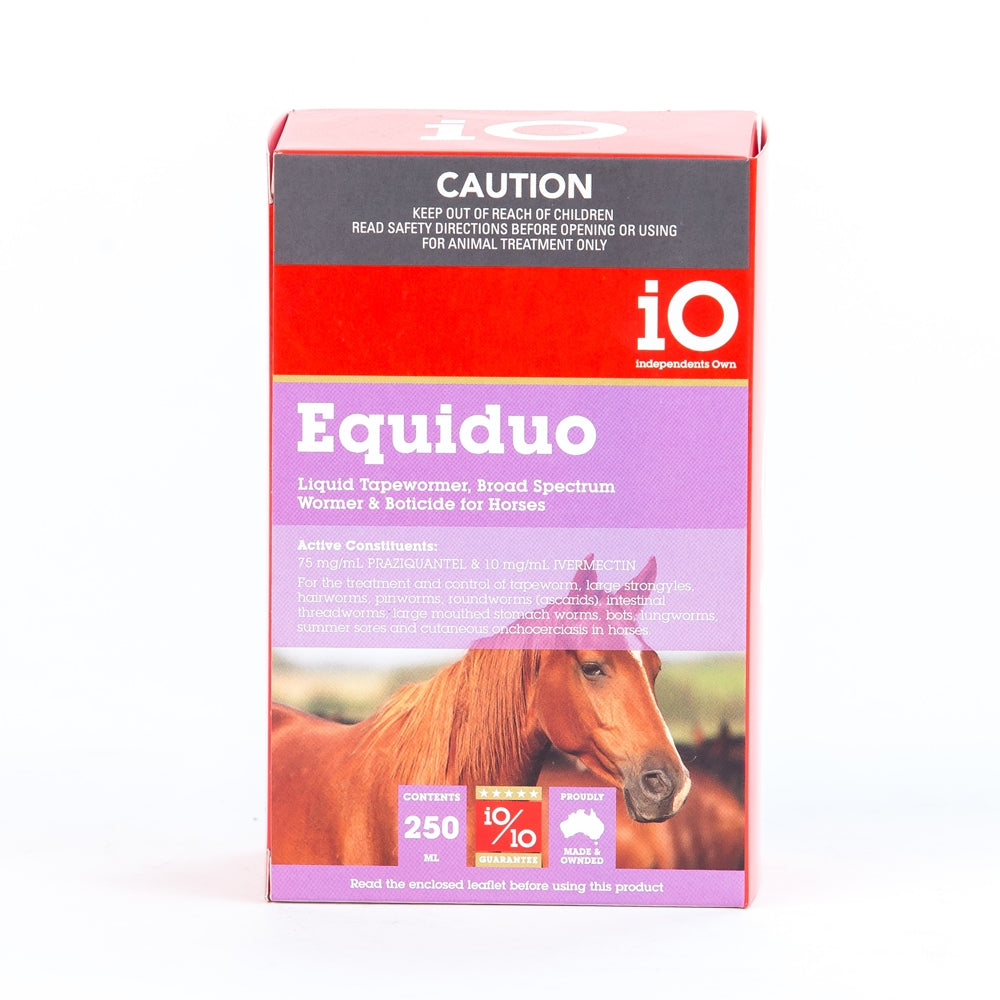 EQUIDUO LIQUID WORMER FOR HORSES