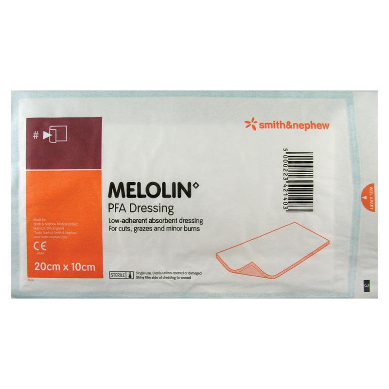 MELOLIN DRESSING 20CM x 10CM