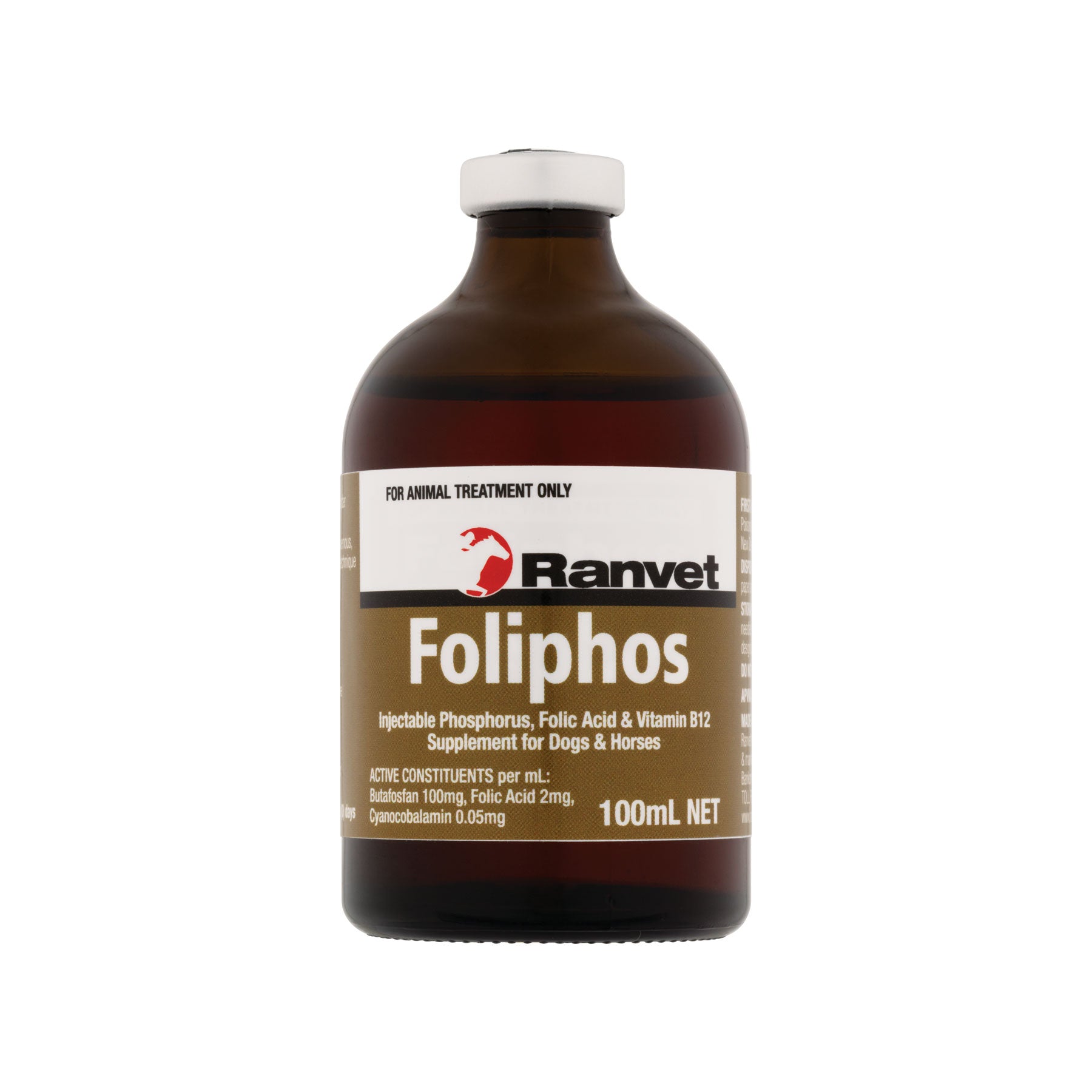 FOLIPHOS 100ML - Equine Solutions FOLIPHOS 100ML - Equine Solutions