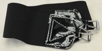 PERSUADER ALL ELASTIC EXERCISE GIRTH 4 INCH WITH 1 INCH ROLLER BUCKLES