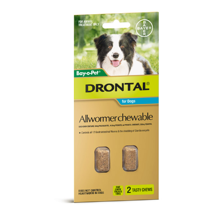 DRONTAL ALLOWRMER CHEWABLE 10KG