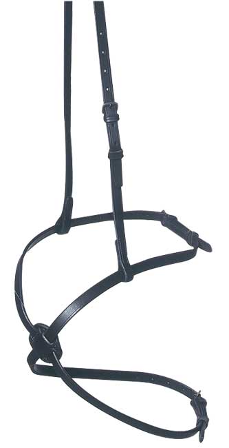 AINTREE NOSEBAND GRACKLE LEATHER