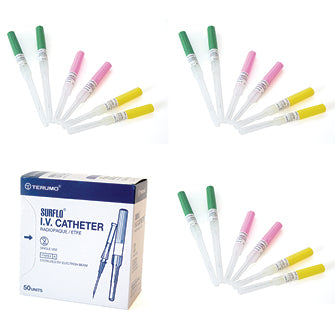 Surflo IV Catheter 14g x 2 Inch