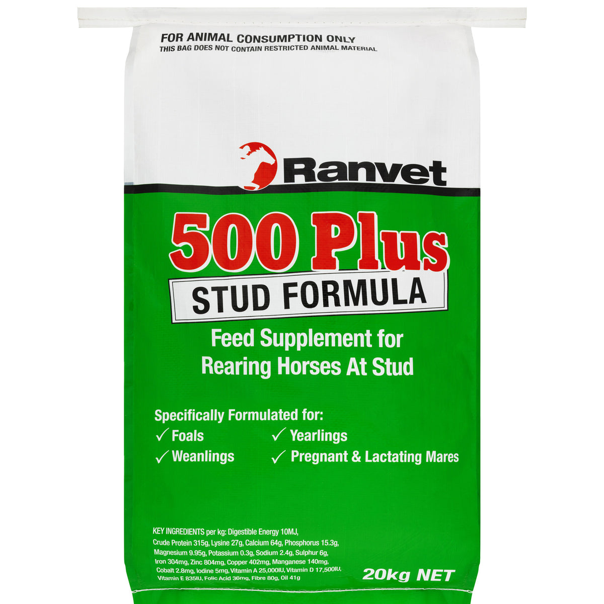 500 PLUS STUD FORMULA 20KG