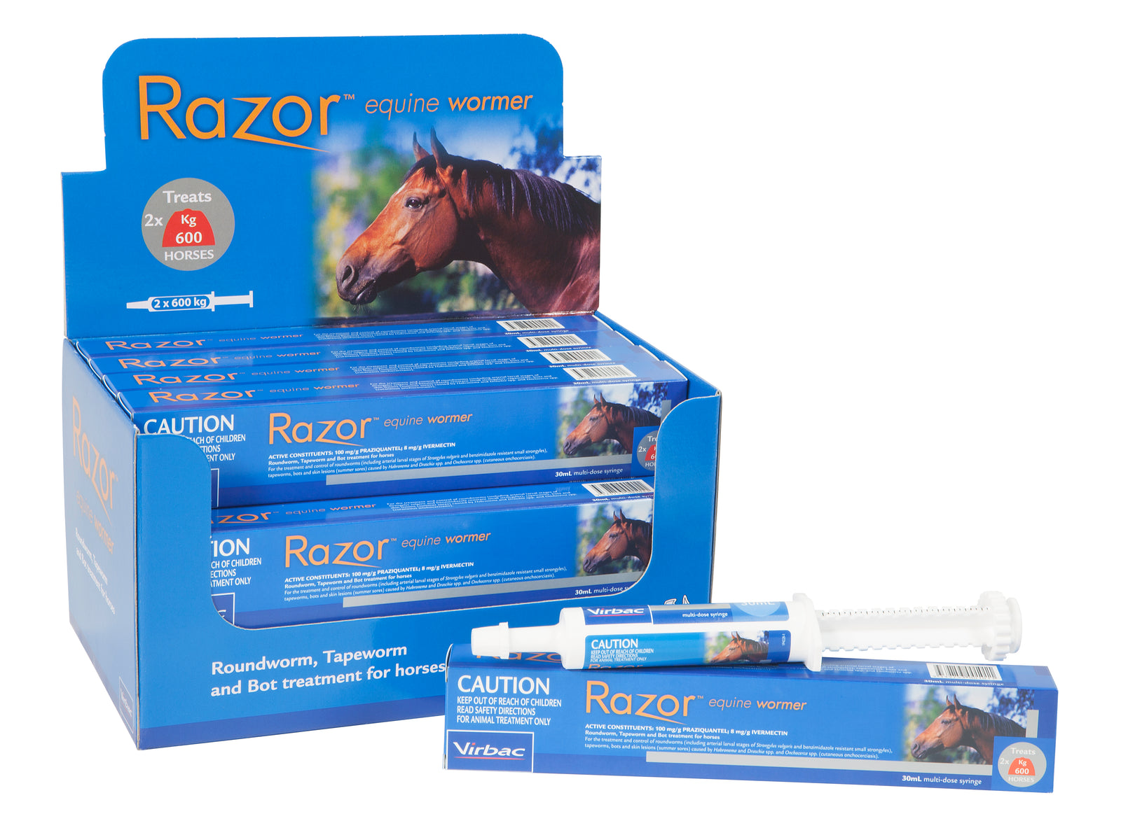 Razor Equine Wormer