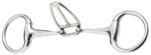 ZILCO EGGBUTT BIT W TONGUE CONTROL
