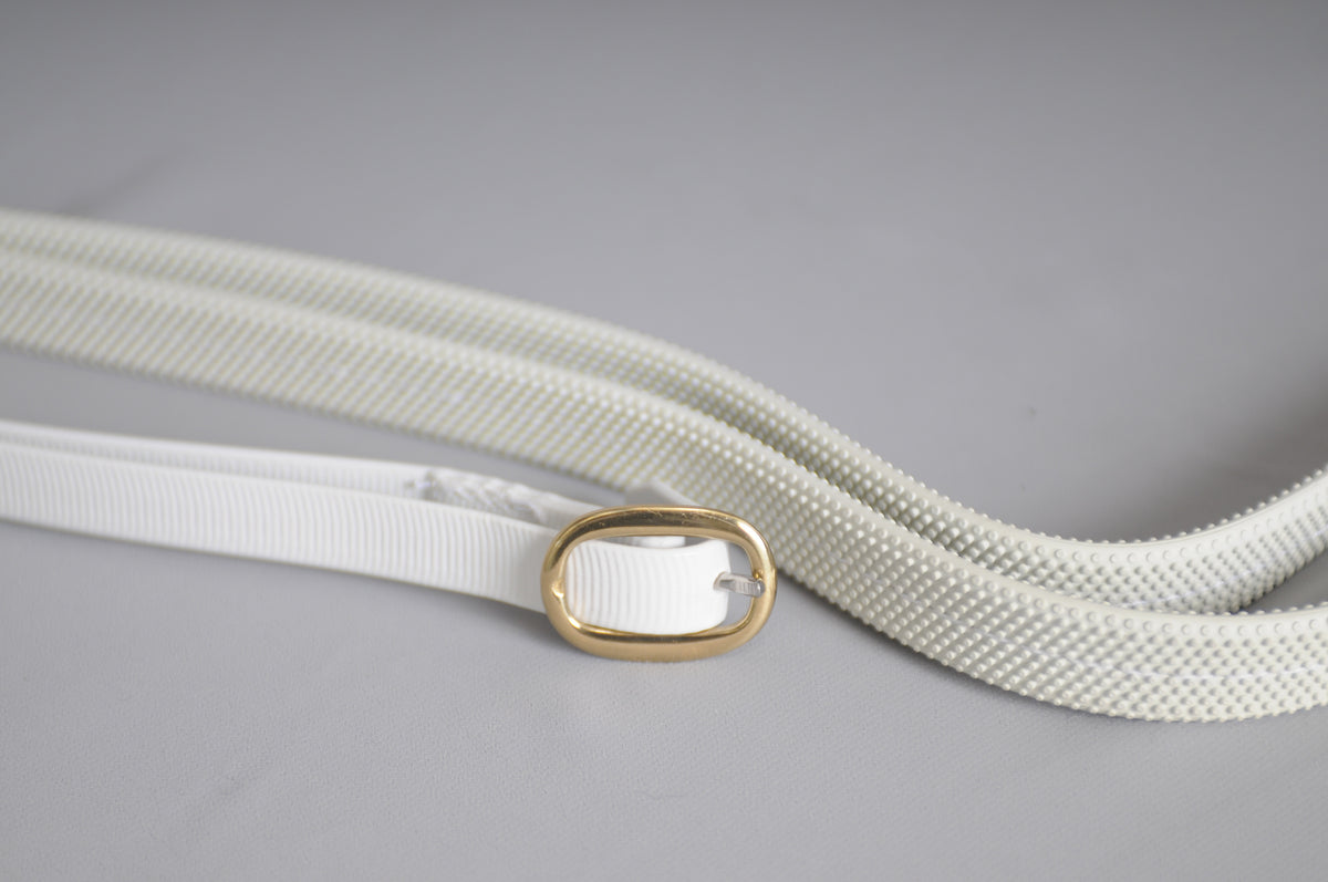 RACE REINS 5/8 LOOP ENDS BRASS BUCKLE
