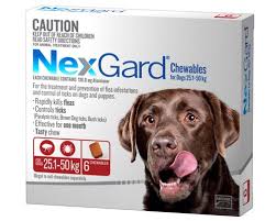 Nexgard Brown 25-50Kg