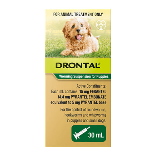 Drontal Worming Suspension For Puppies 30ml