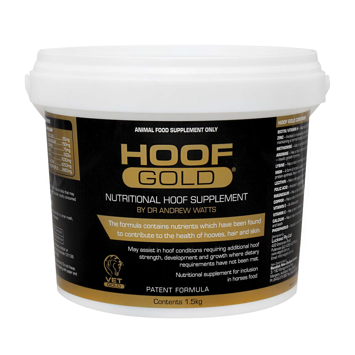 HOOF GOLD
