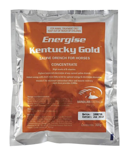 Energise Kentucky Gold Saline Drench 300gm