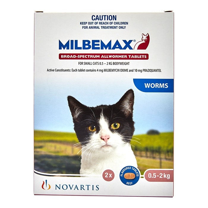 MILBEMAX SMALL CAT TAB