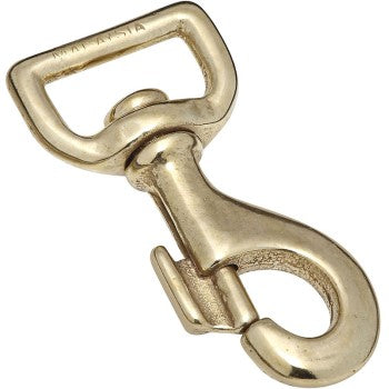 SNAP CLIP BRASS SQUARE 1 INCH