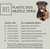ZEES PLASTIC DOG MUZZLE